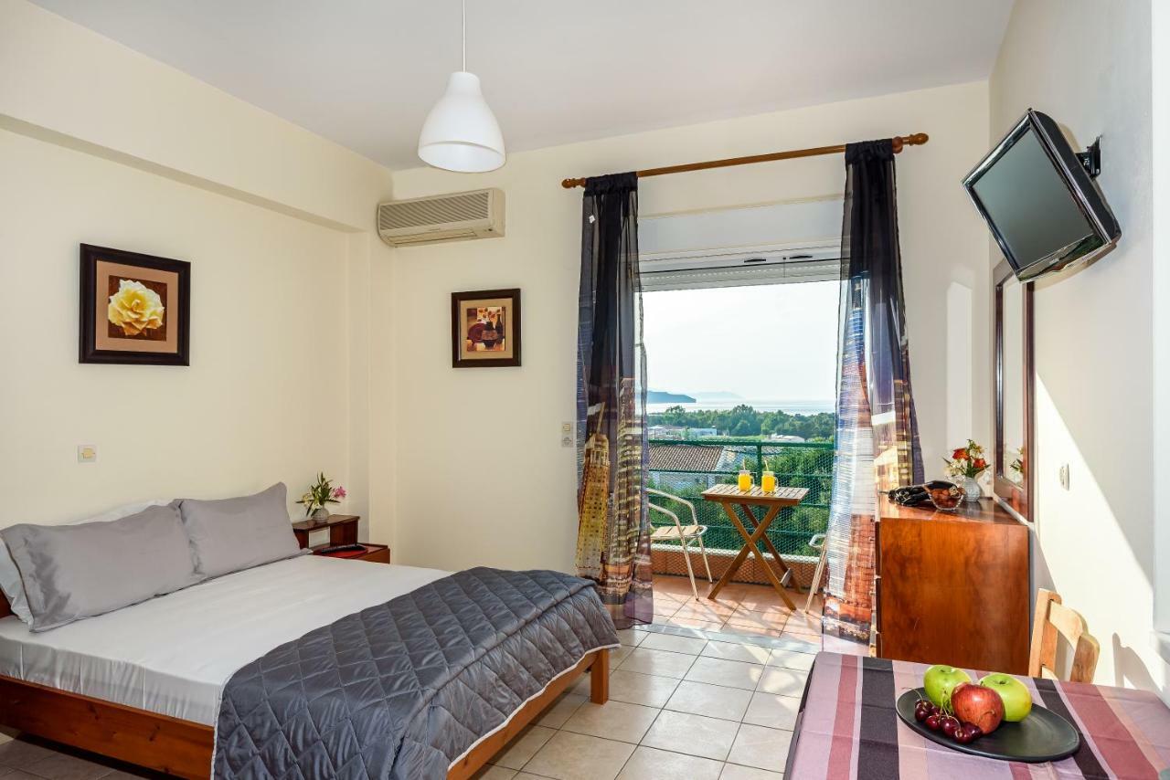 Golden Beach Hill Apartments Káto Darátsos Eksteriør bilde