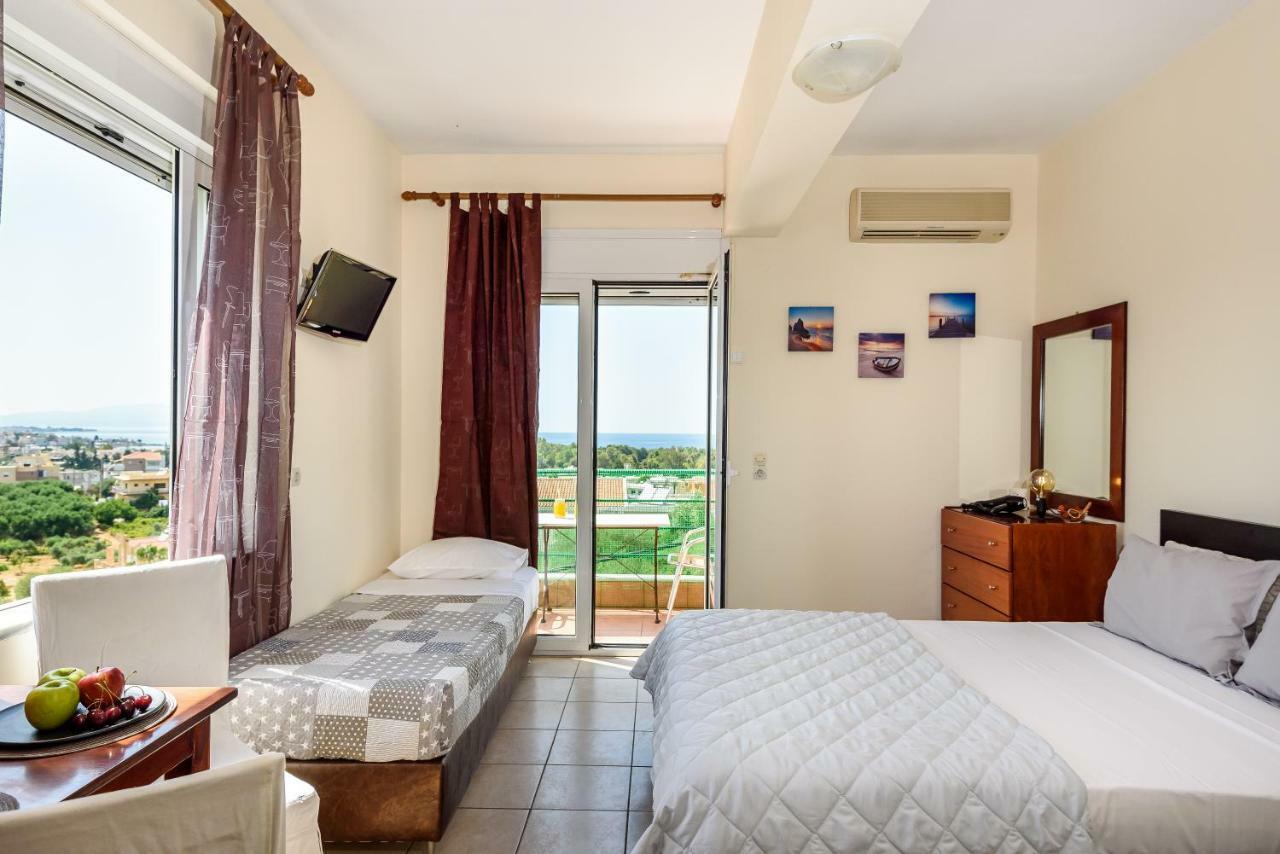 Golden Beach Hill Apartments Káto Darátsos Eksteriør bilde