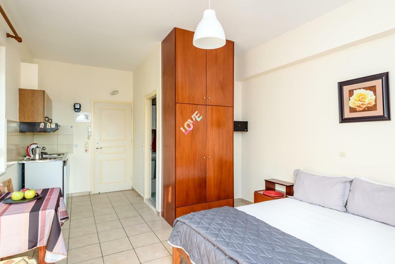 Golden Beach Hill Apartments Káto Darátsos Eksteriør bilde